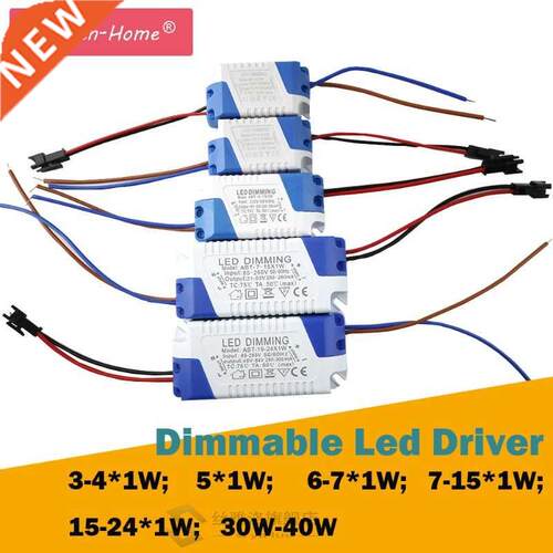 3-40W Dimmable Isolated LED Driver AC85-265V DC3-85V Light T