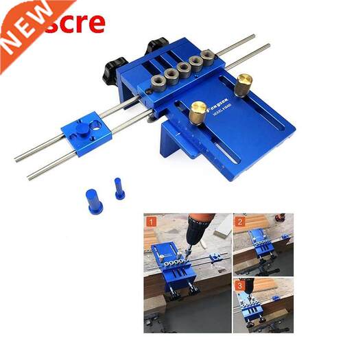 08400 Log Tenon Hole Punch Combo Triple Punch Locator Woodwo