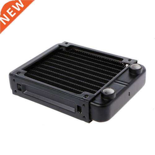 120mm Aluminum Computer Radiator Water Cooler 10 Tube CPU He