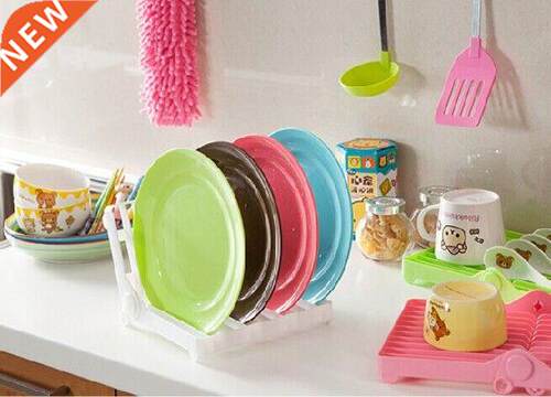 1PC Foldable Dish Dry Rack Sink Holder Dish Plate Organizer