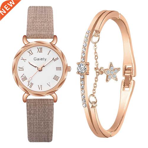 Present Girl'S Fashion Women'S Birthday Casual Watch Alloy Q