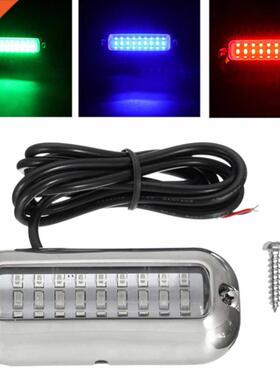 27 42 LED Stainless Steel Boat Transom Light Underwater Pont