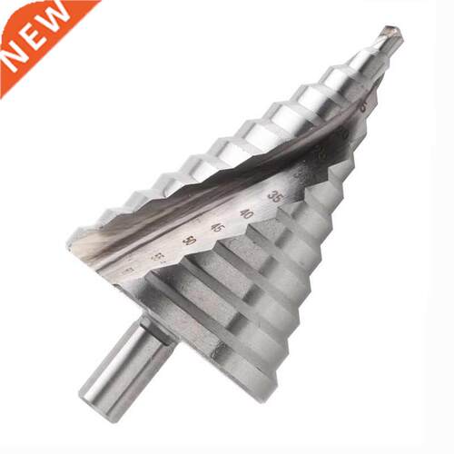6-60mm New Step Drill Bit Spiral Groove Wood Metal Hole Cutt