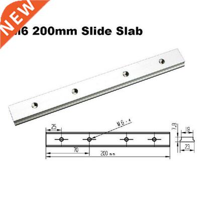 T Track Slot M6 200mm Slide Slab For T-slot T-track Miter