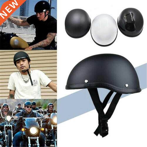 Motorcycle Helmet For Harley Vintage Half Face Helmet For Mt
