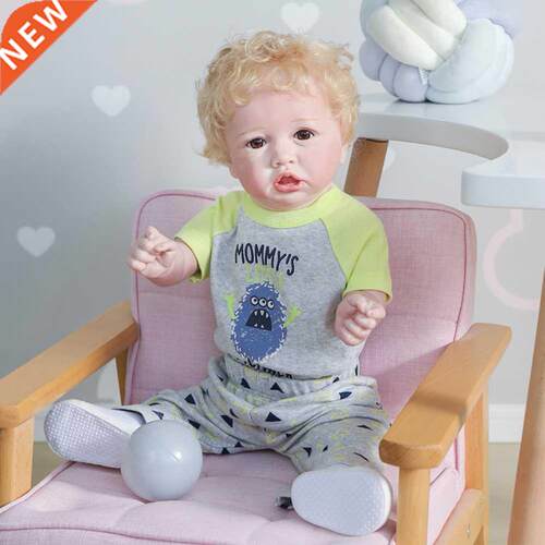NPK 55CM Reborn Saskia Doll Reborn Toddler Baby Handmade