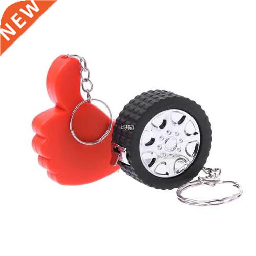 Mini Tape Measure Portable Keychain Plastic Retractable Soft