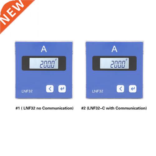 Digital AC Ammeter Current Tester Digital LCD Display Single