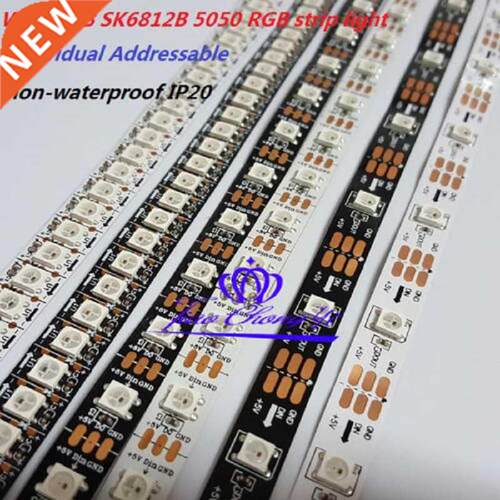 WS2812B SK6812 5050 RGB LED Strip 60led 30LED/M Individual A