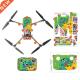 for DJI Mavic Sunnylife Scratch Sticker Waterproof Drone