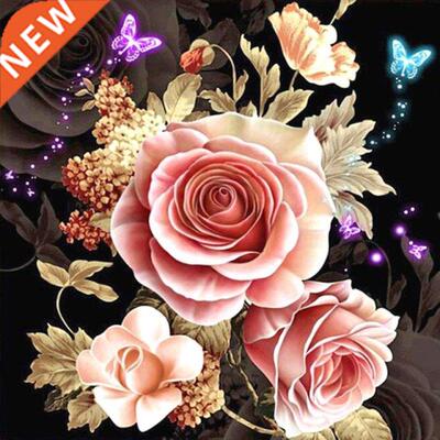 4 Pack Flower Basket 5D DIY Diamond Painting Full Drill Rhin