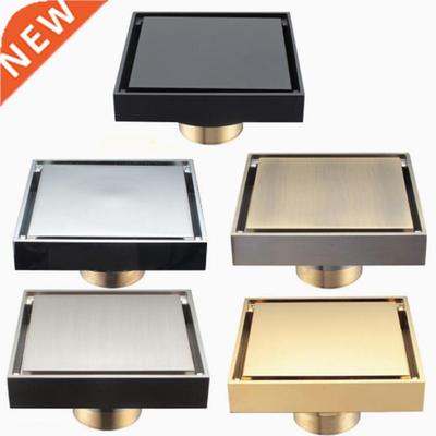 Brass Shower Drain Bathroom Floor Drain Tile Insert Square A