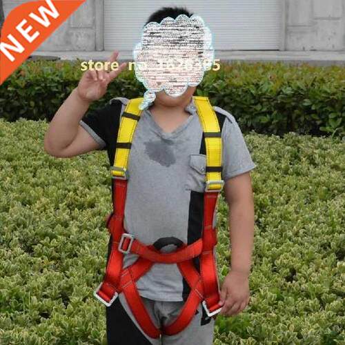 Child kid full body outdoor safety belt mountaineering rock