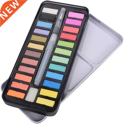Watercolor Paint Set, Portable Soluble Pigment Drawing Paint