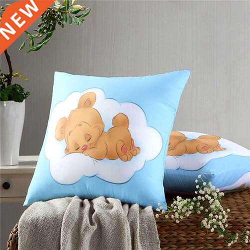 Cartoon Bear Animals Pillow Cover Sofa Cushion Cover Fashion