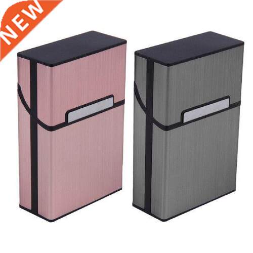 1Pcs New Ultra Thin Fashion Pipe Cigaret Case Slim Metal