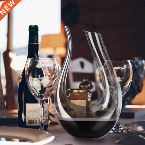 YKPu 1500ML Bg Decanter Handmade Crystal Red Wne Brandy