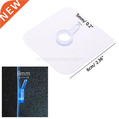2pcs Seamless Strong Self Adhesive Hook Holder Wall Hanger F