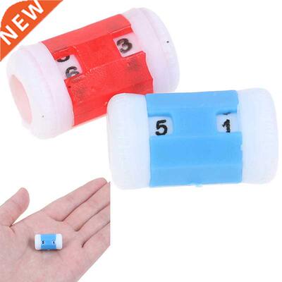 1/2pcs Plastic Crochet Knitting Needles Row Counter Knitter