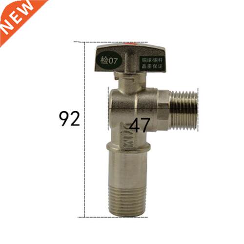 1/2'' BSP Male Ball Angle Valve Elbow 90 Degree Hole Size 9