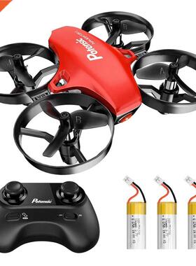 A20 Red RC Mini Drone Easy to Fly Helicopter RC Qua