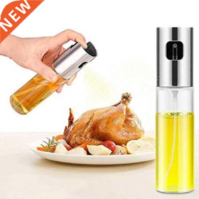 Kitchen Stainless Steel Olive Oil Sprayer Bottle Pump Oil