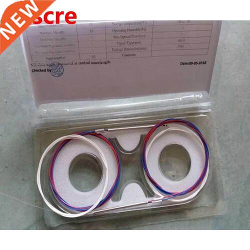 1X2 FBT Fused Fiber Optical PM Coupler Splitter 50:50 10:90