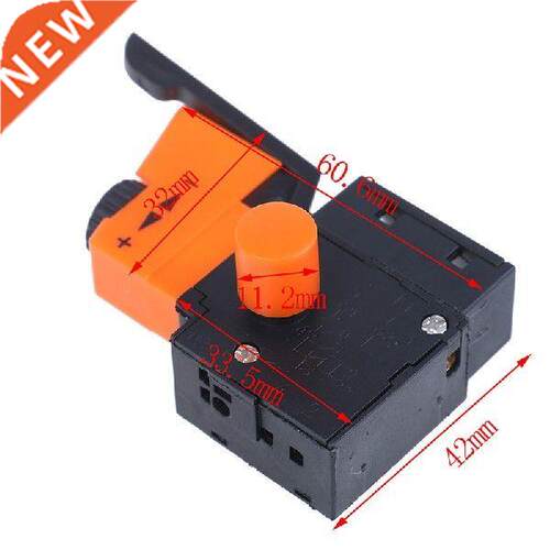 Hot 1pc AC 220V/6A FA2/61BEK Adjustable Speed Switch