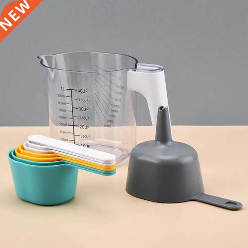 Stackable Measuring Cups and Spoons 1 L Measuring Cup for