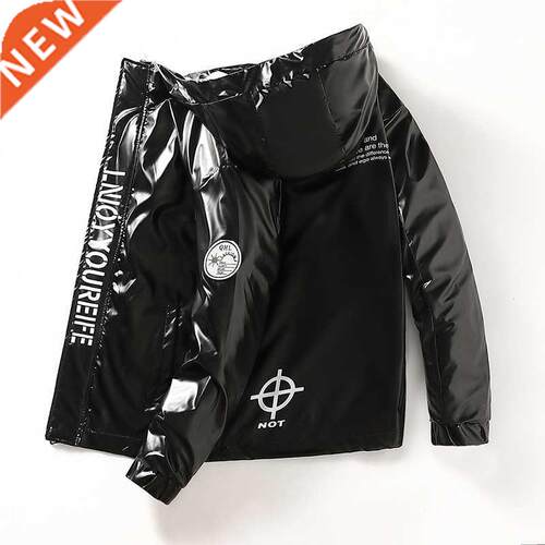 #705 Black Silver Bomber Jacket Men Setwear Jacket Coat Zip