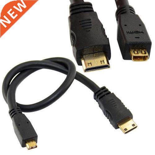 Micro HDMI socket Female F to mini HDMI Male M cable For DV
