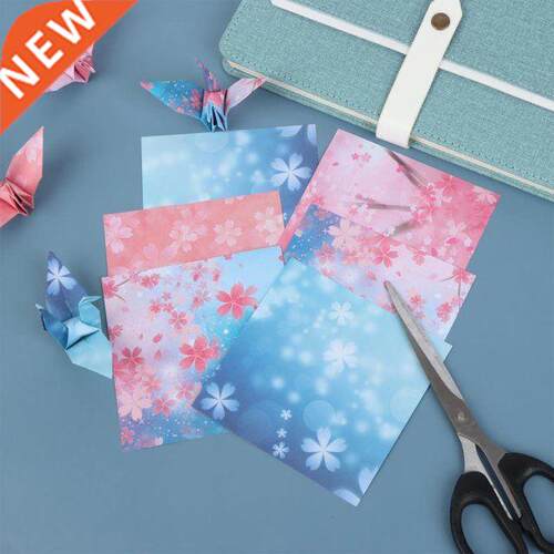 400Pcs Scrapbook Paper Pad 4x4in, Colorful Flowers Floral Th