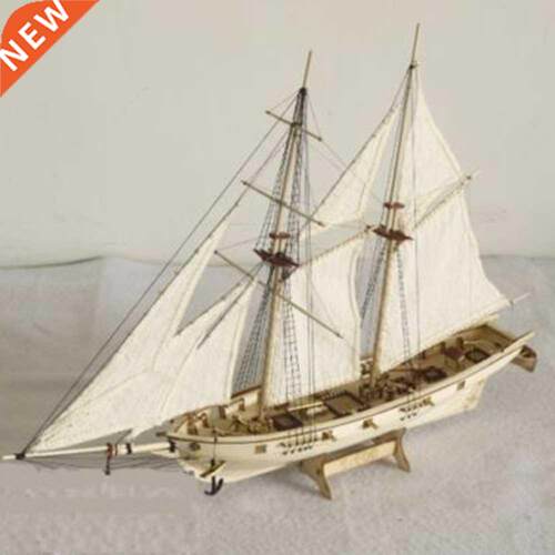 DIY Ship Assembly Model Kits Wooden Sailing Boat Scale Model
