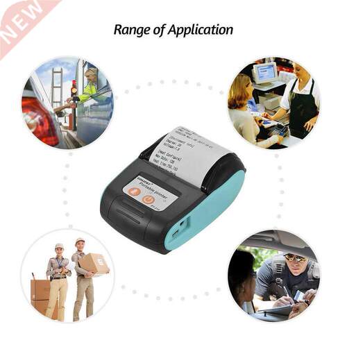 58mm Receipt Machine Thermal Printer Shop Wireless USB Tick