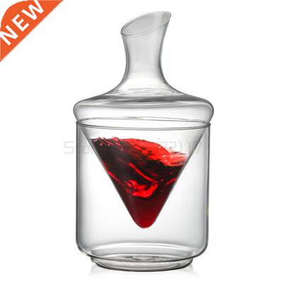 Ice bucket decanter glass bar decanter set oblique mouth