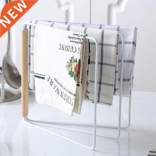 Vertical Kitchen Rag storage Rack Towel Dishcloth Drying