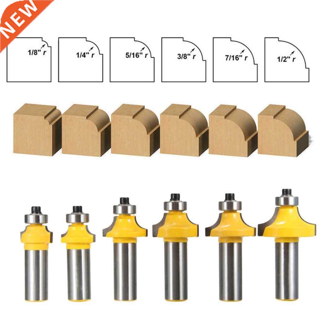 6Pcs 1/2" 1/8" 1/4" 5/16" 3/8" 7/16