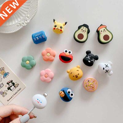 Cartoon Animal Cable Protector For iPhone Huawei USB Chargin