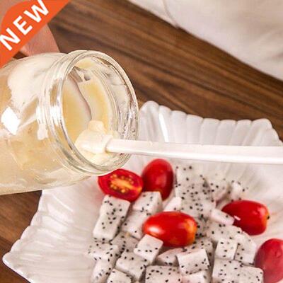 1pcs Long Handle Silicone Scraper Jam Sauce Batter Bottle