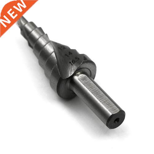 4-16.5mm Triangle Shank Step Drill Spiral Drill Tool Multipl