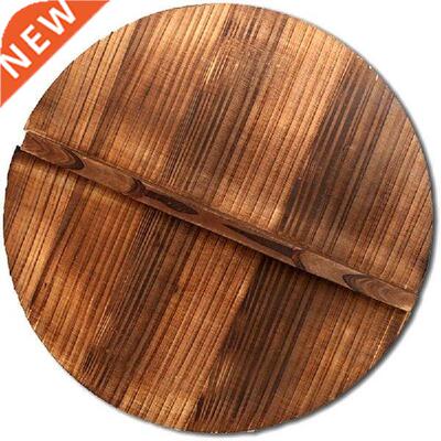 Anti-scalding Anti-overflow Solid Wood Pot Lid