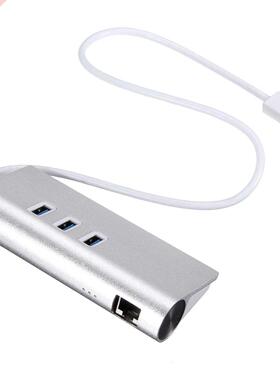 Alu 3 Ports US 3.0 Hu LAN RJ45 Adapter Gigait Ethernet