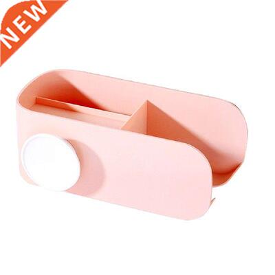 1pc Wall-Mounted Hair Dryer Rack ABS Bathroom Shelf Hair