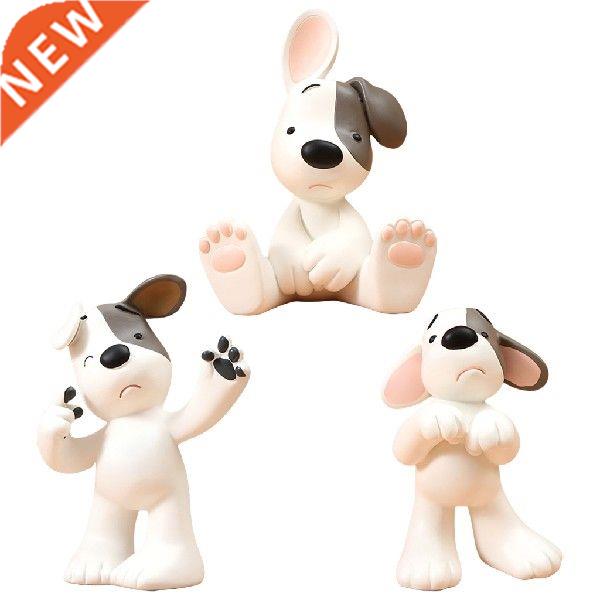 Puppy Figurine Art Sculpture Decorative Dog Ornament Photo