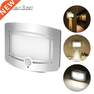 Motion Sensor Activated LED Wall Sconce Battery Operated Wir