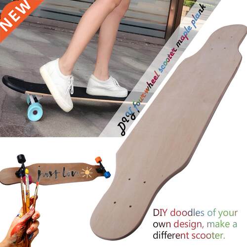 80CM 9 Layer DIY Graffiti Long Board Road Skateboard Panel