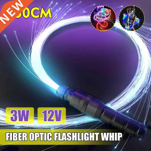 SMUXI 150CM LED Fiber Optic Whip 60° Rotation More Modes