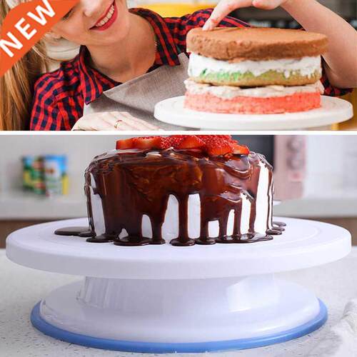 Plastic Cake Rotary Table Set DIY Pastry Accessories Cake St