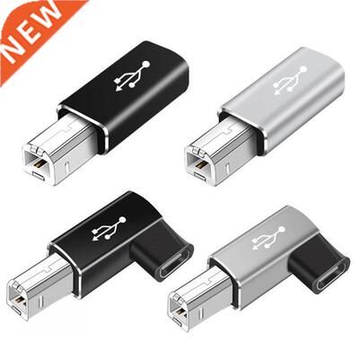 USB Type C Female to USB B Male Adapter for Scanner Printer