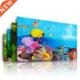 Sticker Poster Background Tank Aquarium Fish Aquari for